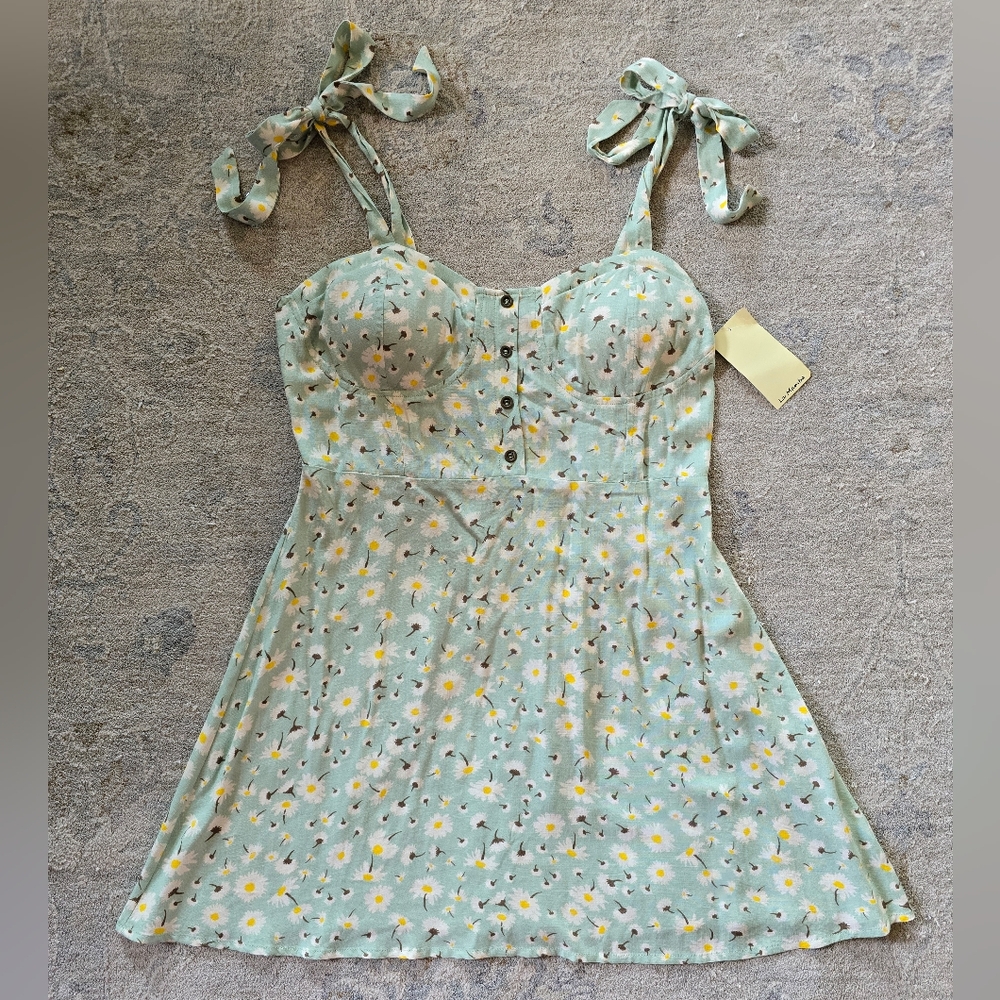 Floral Mini Dress or Tank Women's M or Juniors XL